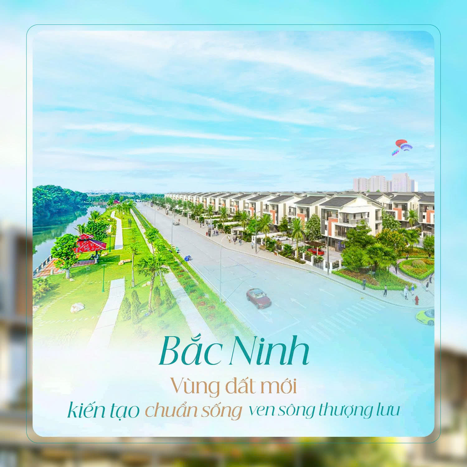 Biệt thự ven sông tại Centa Vsip Bắc Ninh
