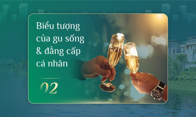Sống đẳng cấp sống khác biệt biệt thự ven sông