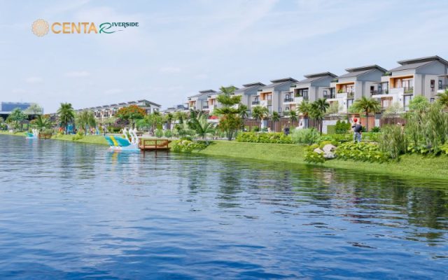 Biệt thự đẳng cấp ven sông Tào Khê Centa Riverside Đông Bắc Thủ Đô