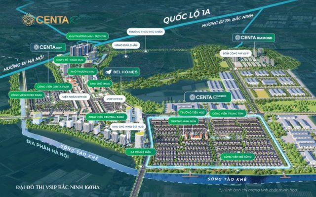 Đại đô thị VSIP quy hoạch chuẩn mực Singapore