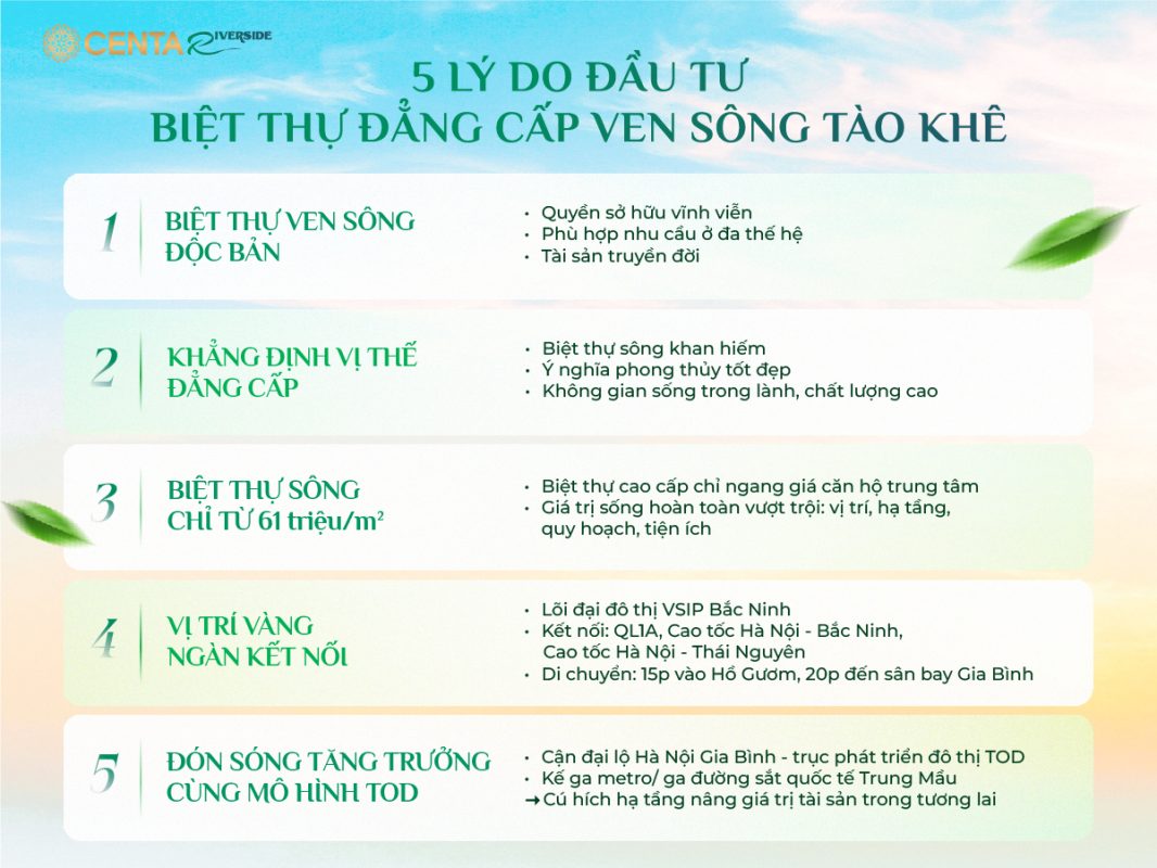 centa-riverside-infographic-5-ly-do-dau-tu-biet-thu-song